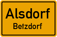 Waldstraße in AlsdorfBetzdorf