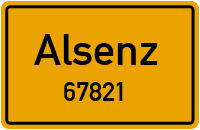 67821 Alsenz
