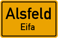 Aulastraße in 36304 Alsfeld (Eifa)