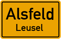 Berliner Straße in AlsfeldLeusel