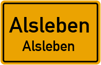 Poststraße in AlslebenAlsleben
