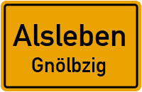 Strenznaundorfer Straße in AlslebenGnölbzig
