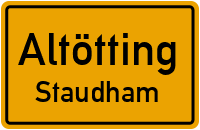 Tüßlinger Straße in AltöttingStaudham
