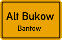 Gartenstraße in Alt BukowBantow