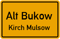 Garvensdorfer Weg in Alt BukowKirch Mulsow