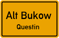 Ackerstraße in Alt BukowQuestin