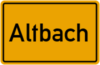 Altbach in Baden-Württemberg