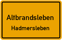 Straßen in Altbrandsleben Hadmersleben