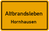Straßen in Altbrandsleben Hornhausen