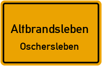 Straßen in Altbrandsleben Oschersleben