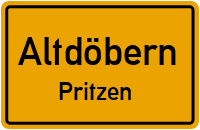 Prizen-Forsthausallee in AltdöbernPritzen