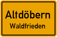 Waldfrieden in AltdöbernWaldfrieden