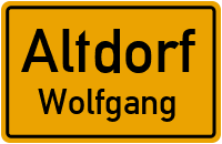 Hochstraße in AltdorfWolfgang