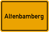 City Sign Altenbamberg