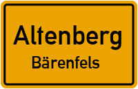 Böhmische Straße in 01773 Altenberg (Bärenfels)