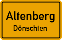 Wildwestweg in AltenbergDönschten