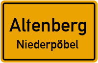 Wendestelle in 01744 Altenberg (Niederpöbel)