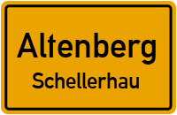 Zechenweg in AltenbergSchellerhau