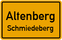 Wildwestweg in AltenbergSchmiedeberg