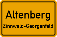 Schienenweg in 01773 Altenberg (Zinnwald-Georgenfeld)