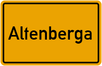 City Sign Altenberga