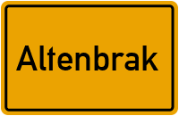 City Sign Altenbrak