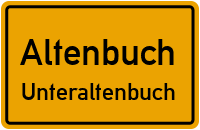 Spessartstraße in AltenbuchUnteraltenbuch