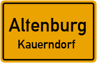 Kauerndorfer Allee in AltenburgKauerndorf