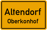 Straßenverzeichnis Altendorf Oberkonhof