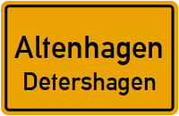 Straßen in Altenhagen Detershagen