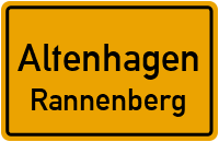 Straßen in Altenhagen Rannenberg