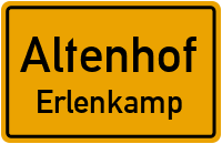 Straßen in Altenhof Erlenkamp