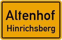 Straßen in Altenhof Hinrichsberg