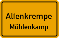 Mühlenkamp in AltenkrempeMühlenkamp