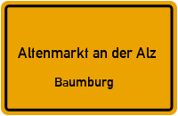 Straßen in Altenmarkt an der Alz Baumburg