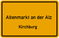 Straßen in Altenmarkt an der Alz Kirchberg