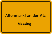 Straßen in Altenmarkt an der Alz Massing