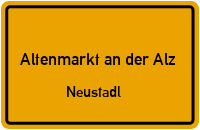 Straßen in Altenmarkt an der Alz Neustadl