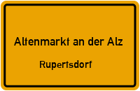 Rupertsdorf in 83352 Altenmarkt an der Alz (Rupertsdorf)