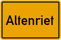 Altenriet in Baden-Württemberg