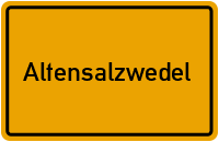 Ortsschild von Gemeinde Altensalzwedel in Sachsen-Anhalt