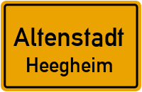 Schulstraße in AltenstadtHeegheim
