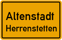 Bergenstetter Straße in AltenstadtHerrenstetten