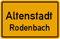 Rhönstraße in AltenstadtRodenbach
