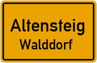 Schulstraße in AltensteigWalddorf