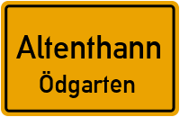 Straßenverzeichnis Altenthann Ödgarten