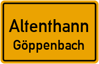Straßenverzeichnis Altenthann Göppenbach