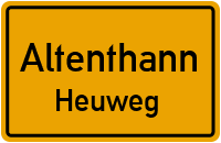 Straßenverzeichnis Altenthann Heuweg