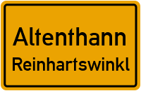 Straßenverzeichnis Altenthann Reinhartswinkl