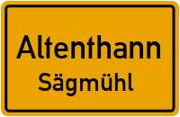 Straßenverzeichnis Altenthann Sägmühl